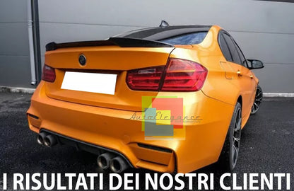 0574⭐BMW 4 F32 2013-2020 COUPE SPOILER POSTERIORE SUL COFANO ABS LOOK M4⭐