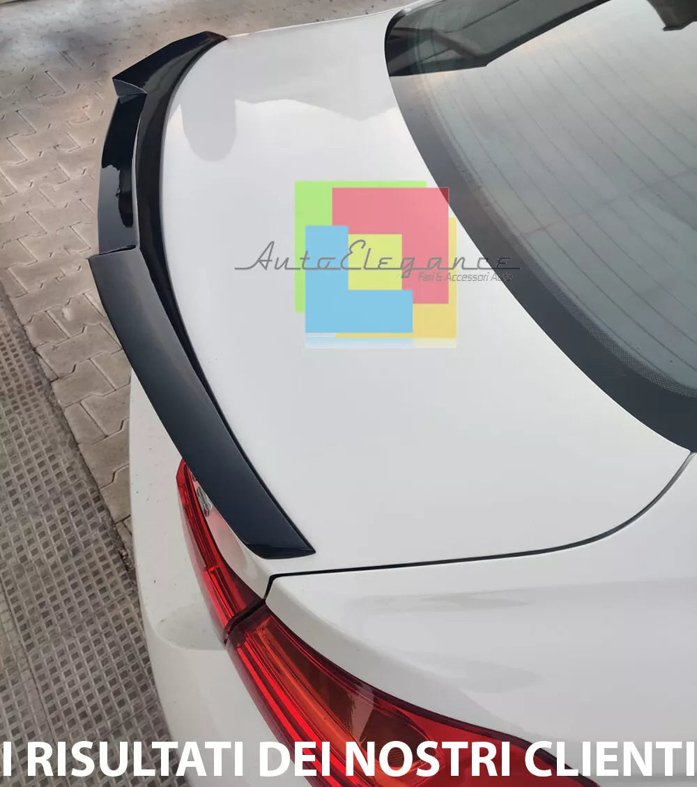 0574⭐BMW 4 F32 2013-2020 COUPE SPOILER POSTERIORE SUL COFANO ABS LOOK M4⭐