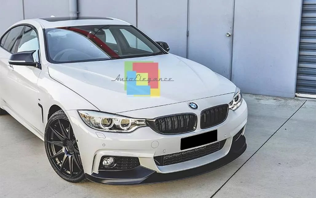 ⭐0198 SPLITTER ANTERIORE ADATTO PER BMW SERIE 4 F32 F33 F36 LOOK M SPORT⭐