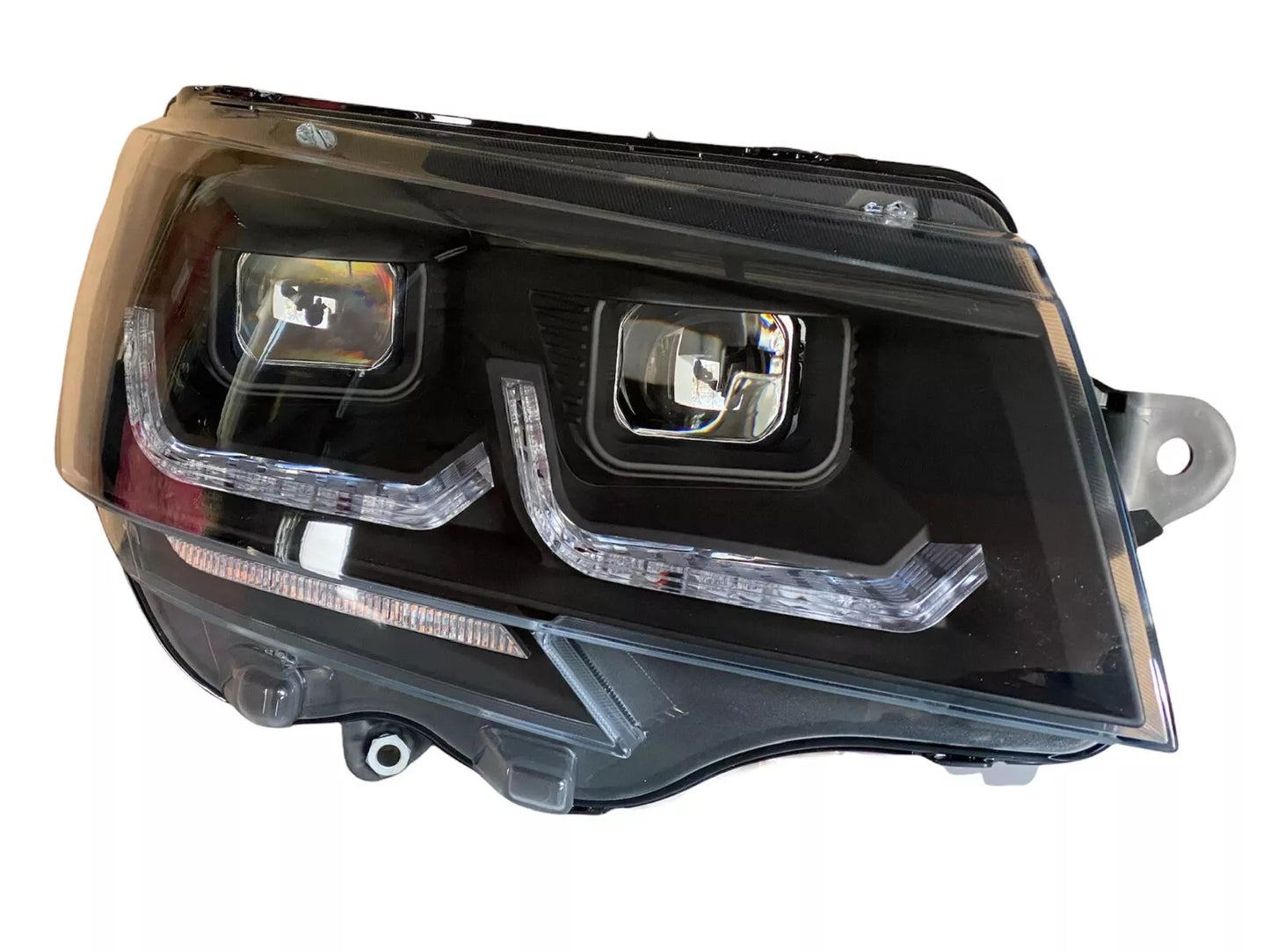Fari Full LED in Nero per VW T6.1 Facelift 2019+ FRECCE DINAMICHE