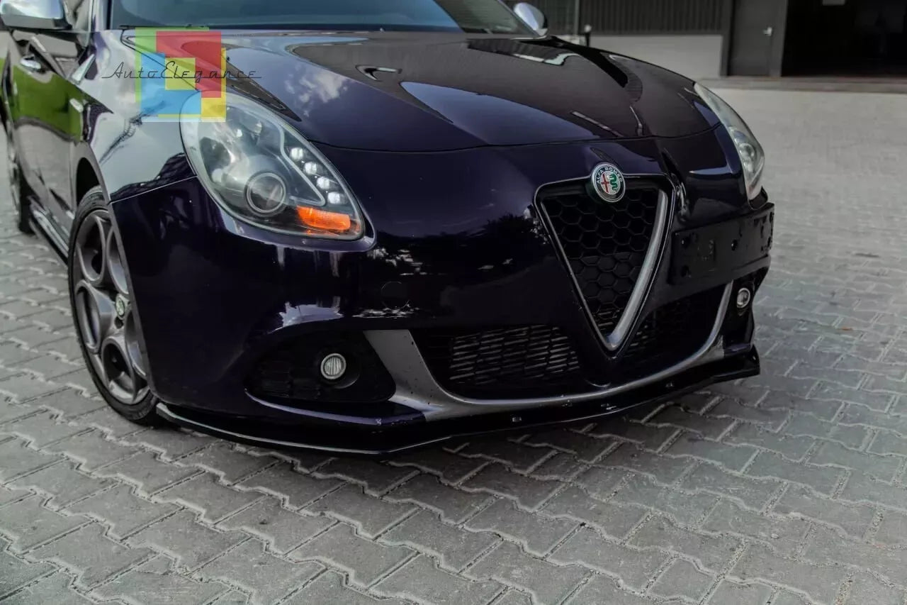 1842 ⭐SPLITTER ADATTO PER ALFA ROMEO GIULIETTA 2010-2020 NERO LUCIDO⭐