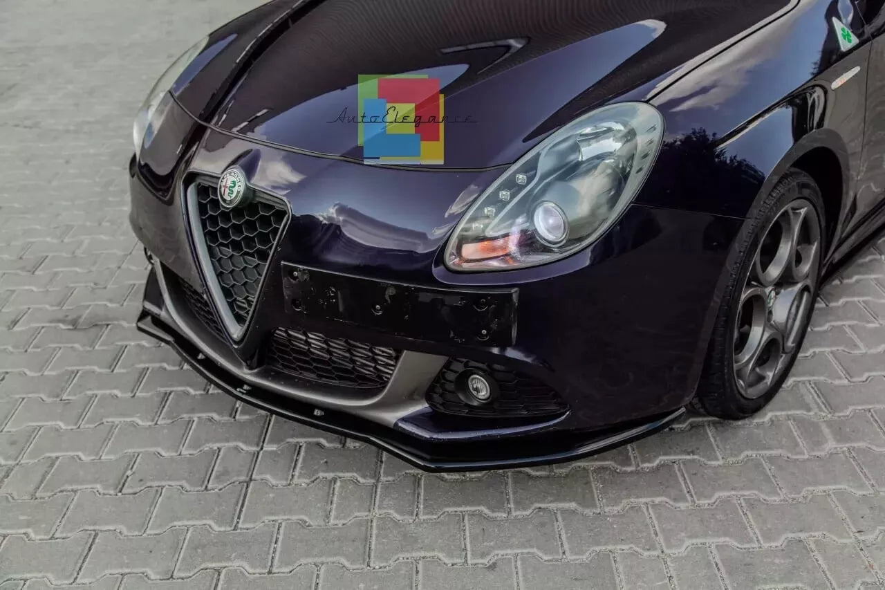 1842 ⭐SPLITTER ADATTO PER ALFA ROMEO GIULIETTA 2010-2020 NERO LUCIDO⭐