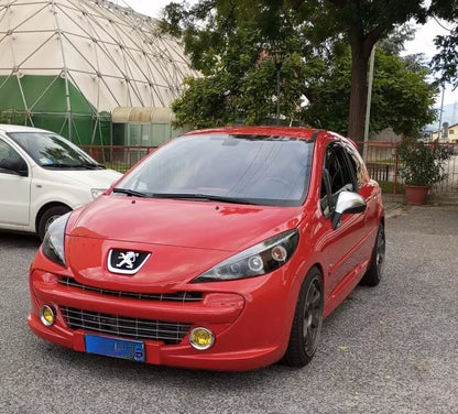 ❄️⭐1741 FARI ANTERIORI ADATTO PER PEUGEOT 207 207 CC 06-2012 NERI ANGEL EYES⭐❄️