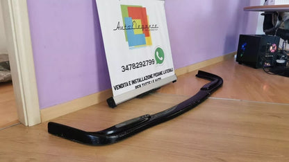 0489⭐SPLITTER SOTTO PARAURTI ADATTO PER BMW SERIE 5 E39 M / M-TECH ABS NERO⭐