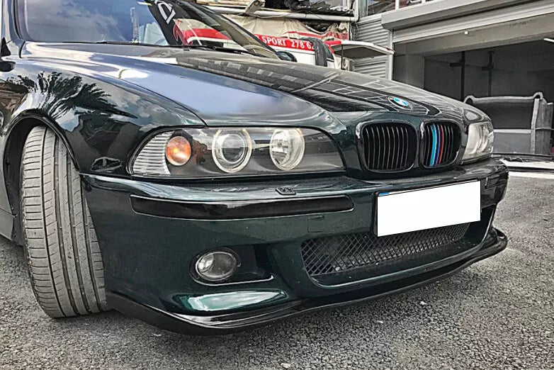 0489⭐SPLITTER SOTTO PARAURTI ADATTO PER BMW SERIE 5 E39 M / M-TECH ABS NERO⭐