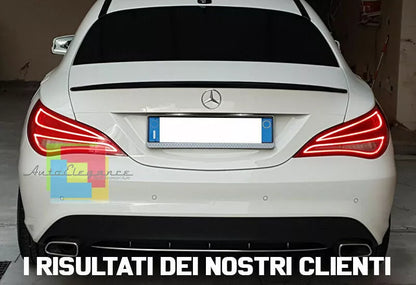 0172🔥Spoiler adatto per Mercedes Benz CLS C117 W117 coupe nero lucido🔥