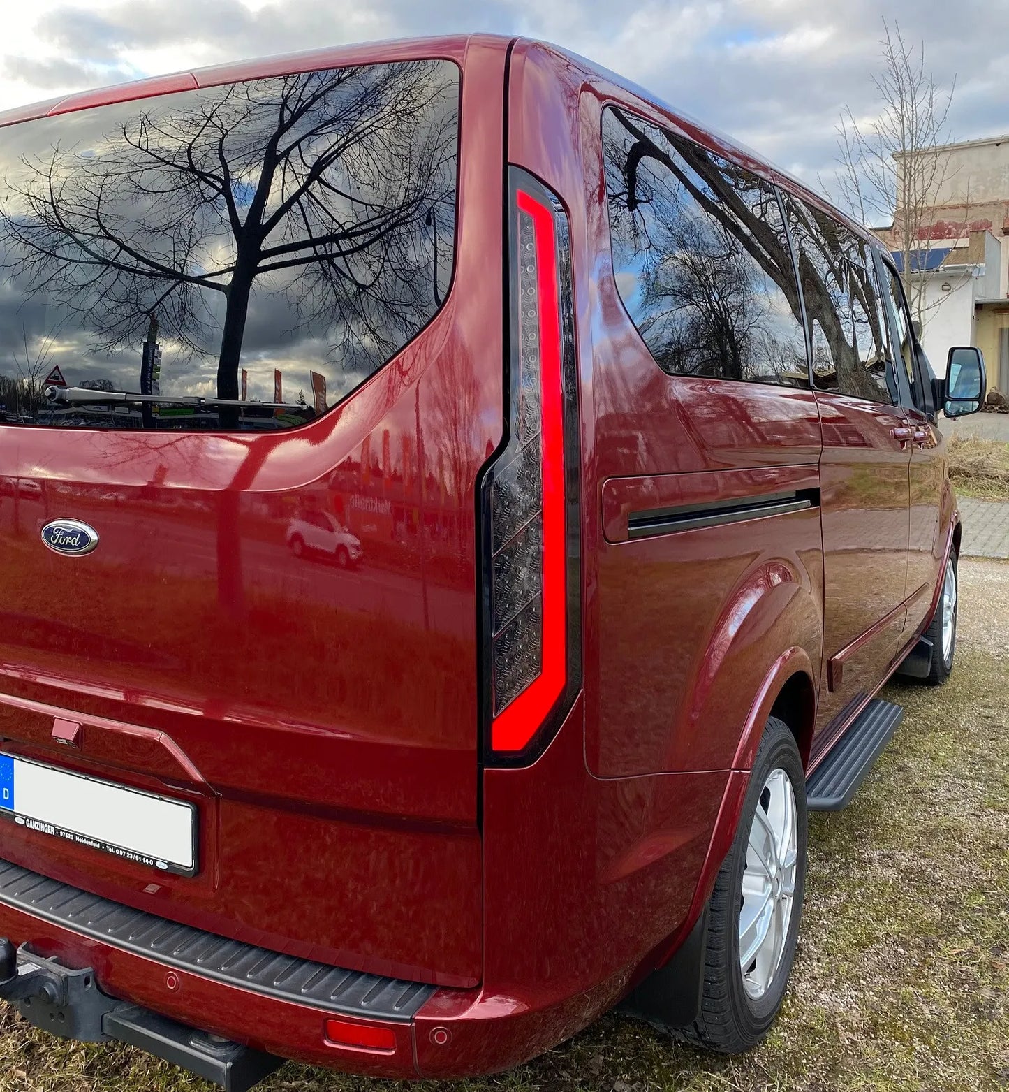 LED Rear Lights for Ford Tourneo Custom from 2012 Black Rear Light Rear Lights