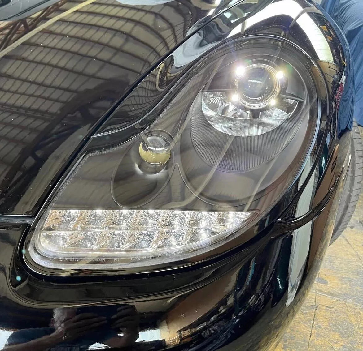 Fari per Porsche 911 996 anno 97-05 neri frecce led luce di posizione led