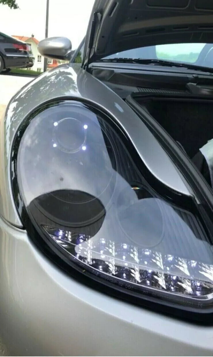 Fari per Porsche 911 996 anno 97-05 neri frecce led luce di posizione led