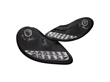 Fari per Porsche 911 996 anno 97-05 neri frecce led luce di posizione led
