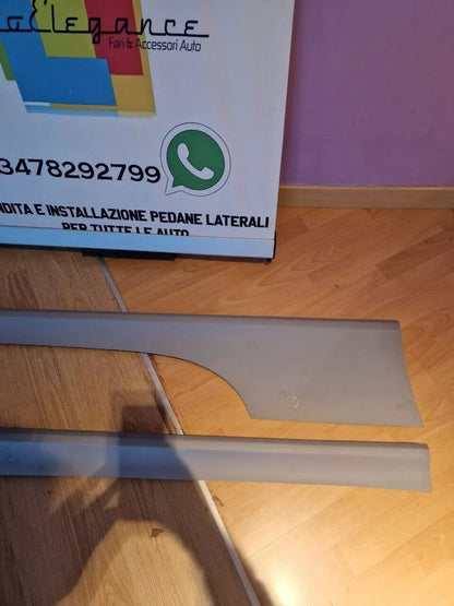 ⭐0089 MINIGONNE ADATTE PER FIAT 500 LOOK S SPORT GREZZE LOOK SPORTIVE ⭐