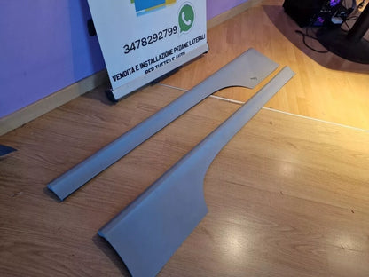 ⭐0089 MINIGONNE ADATTE PER FIAT 500 LOOK S SPORT GREZZE LOOK SPORTIVE ⭐