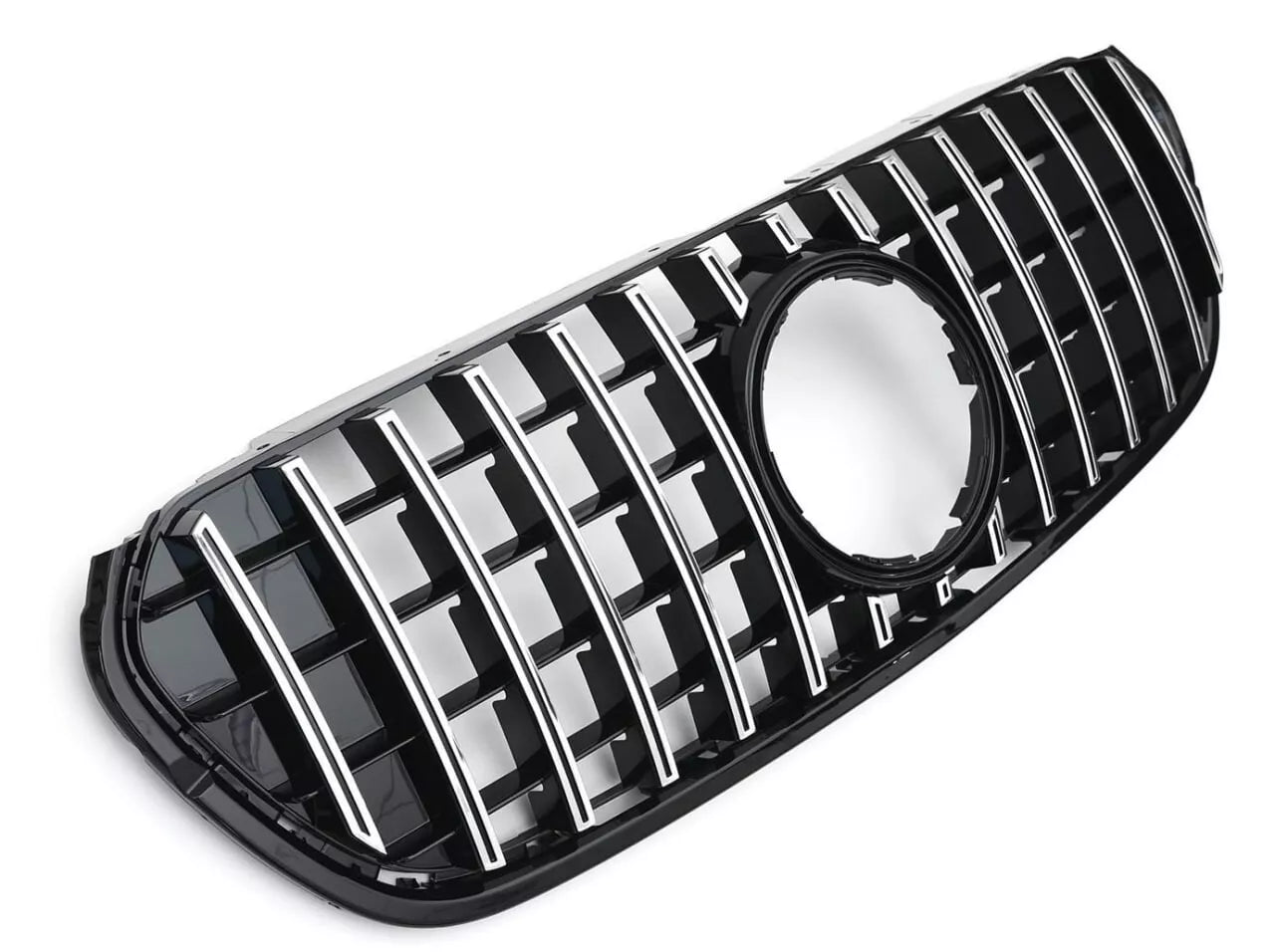 ⭐1675 GRILLE SUITABLE FOR MERCEDES BENZ X-CLASS W470 2018+ GT LOOK CHROME⭐ 