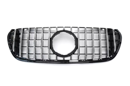 ⭐1675 GRILLE SUITABLE FOR MERCEDES BENZ X-CLASS W470 2018+ GT LOOK CHROME⭐ 