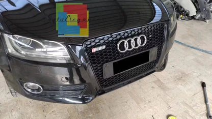 ❄️0604 GRIGLIA ADATTA PER AUDI A5 2007-2011 LOOK RS5 NERA DESIGN SPORTIVO❄️