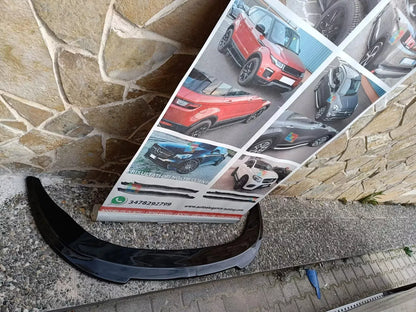 0658🔥SPLITTER ANTERIORE ADATTO PER SEAT LEON 1P ABS SPORTIVO NERO LIP 🔥