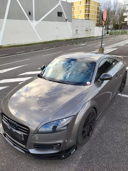 0878 🔥SPLITTER SOTTO PARAURTI ANTERIORE AUDI TT 8J ABS SPORTIVO SPOILER RSTT🔥