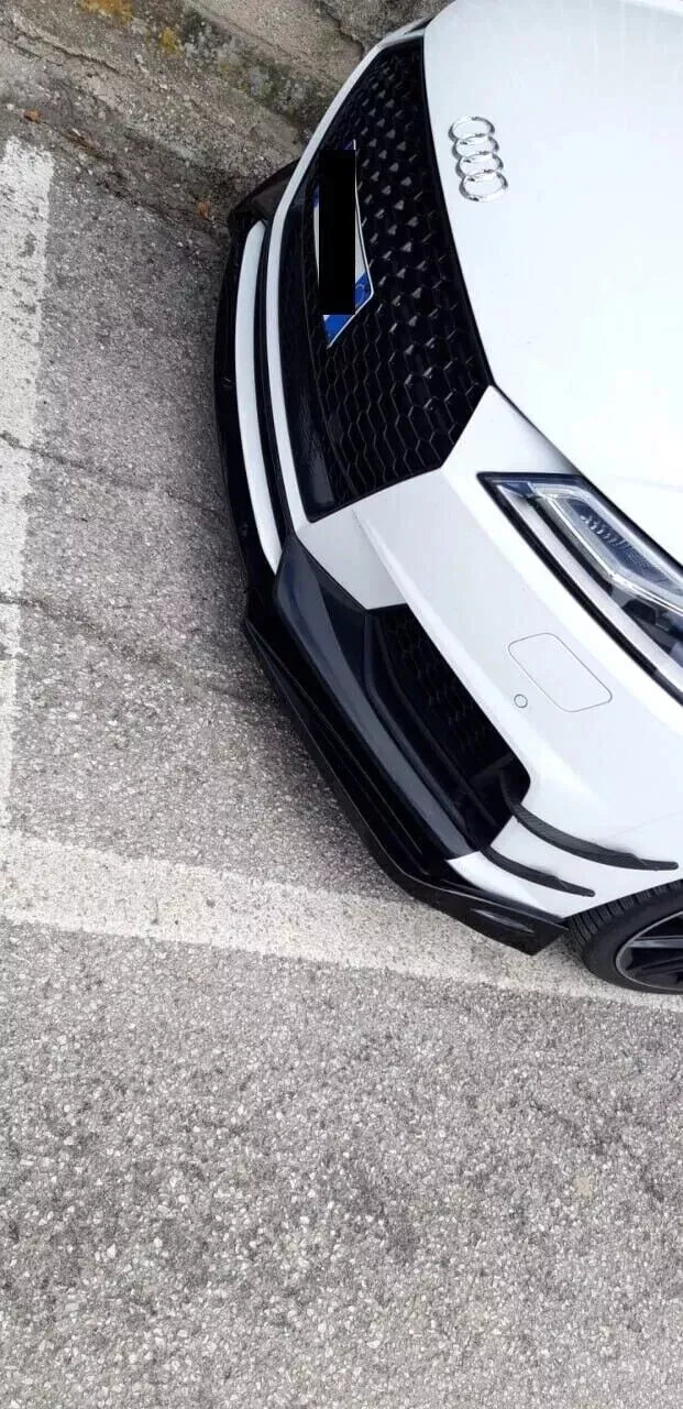 0878 🔥SPLITTER SOTTO PARAURTI ANTERIORE AUDI TT 8J ABS SPORTIVO SPOILER RSTT🔥