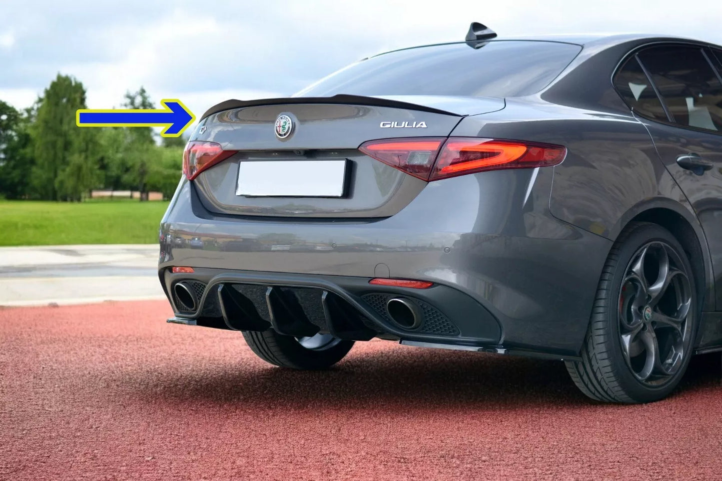 0232❄️Tappo Spoiler adatto per Alfa Romeo Giulia❄️