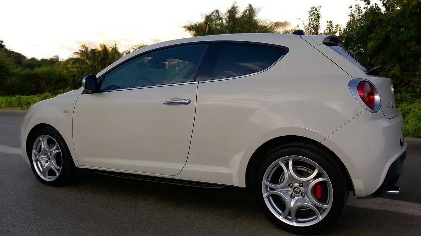 ⭐Minigonne laterari "Giulietta Quadrifoglio" in ABS adatto per Alfa Romeo MITO⭐