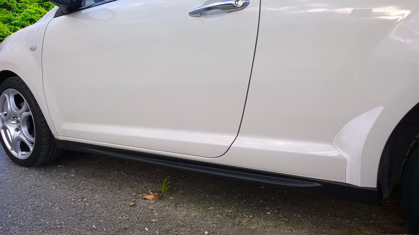 ⭐Minigonne laterari "Giulietta Quadrifoglio" in ABS adatto per Alfa Romeo MITO⭐