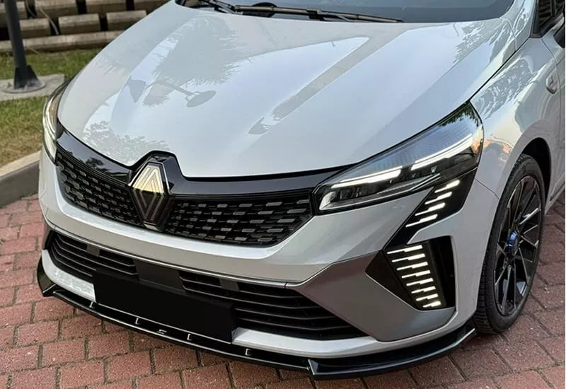 💎2025 SPLITTER ADATTO PER RENAULT CLIO 5 2023+ NERO LUCIDO💎