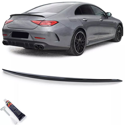 🔥Spoiler Posteriore Sport Nero Lucido Adatto per Mercedes CLS C257 da 17🔥