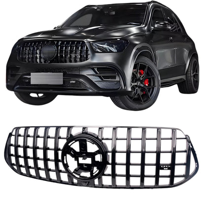 🔥Griglia GT Panamericana adatta per Mercedes Classe GLE W167 V167 C167 NERO 🔥