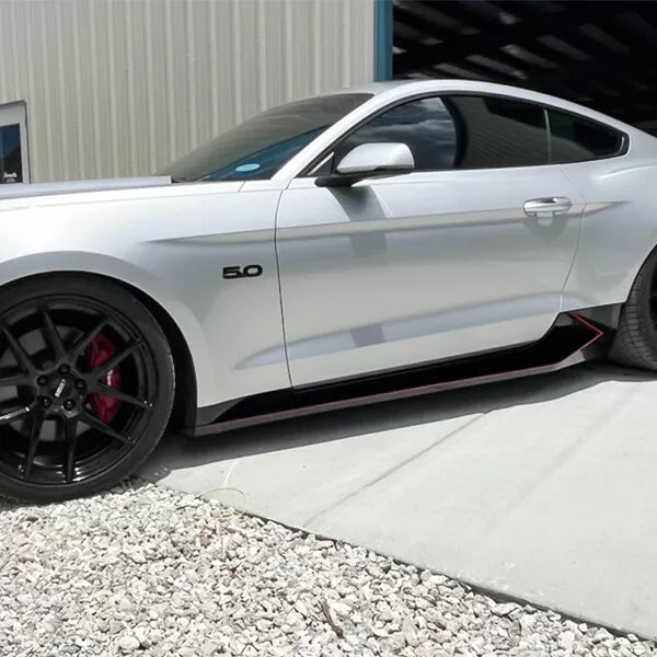 ✨Minigonne laterali presa d'aria effetto Lamborghini adatto per Mustang 2015-17✨