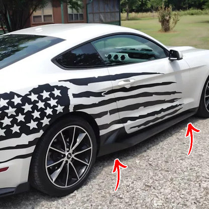✨Minigonne laterali presa d'aria effetto Lamborghini adatto per Mustang 2015-17✨