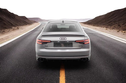 ⭐Audi A4 B9 rear diffuser (Single tailpipe version)⭐