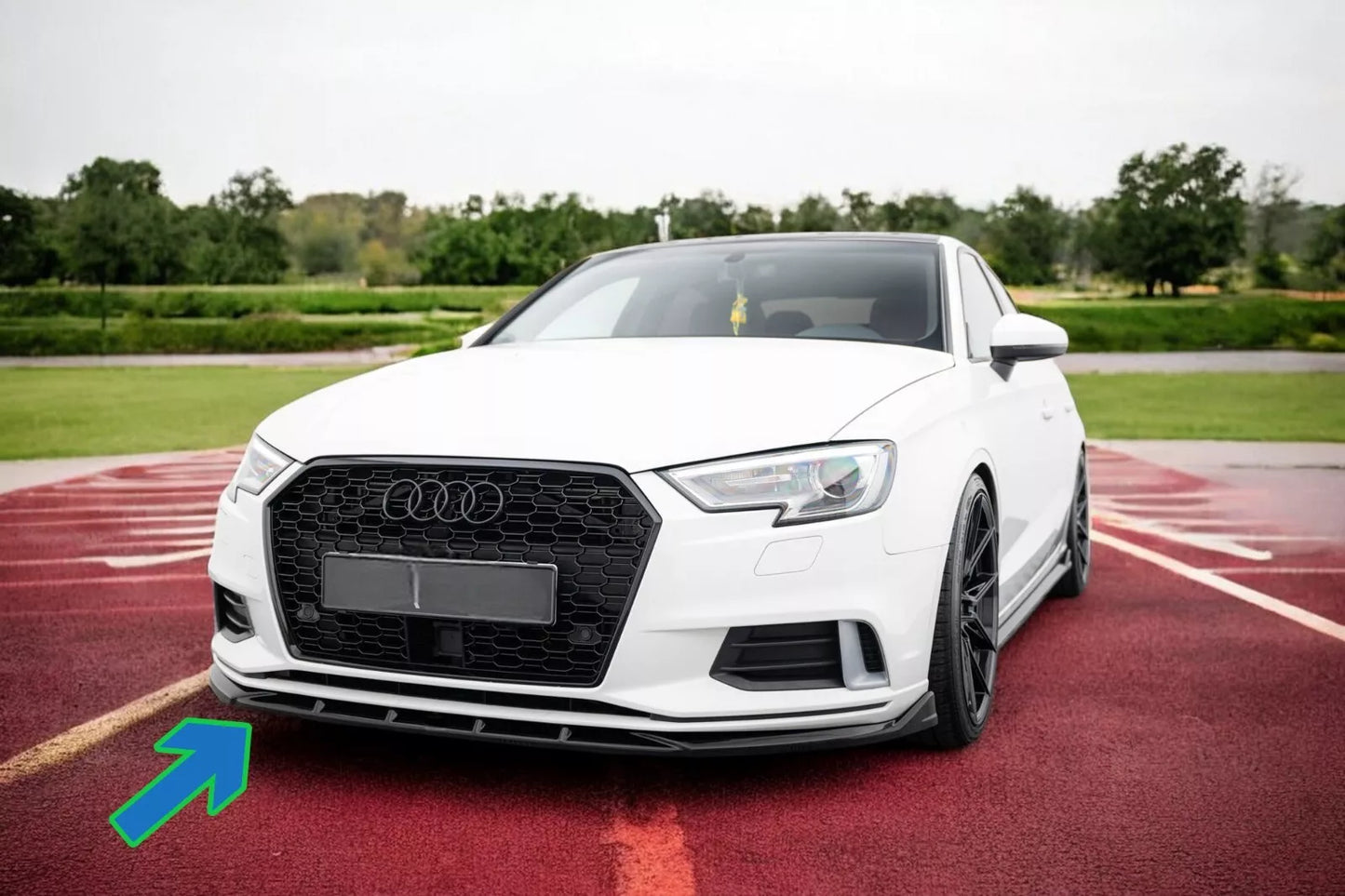 🔥Front splitter suitable for Audi A3 Sedan 8V Facelift🔥