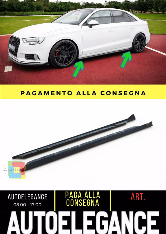 🔥Side Skirts Diffusers suitable for Audi A3 Sedan 8V🔥