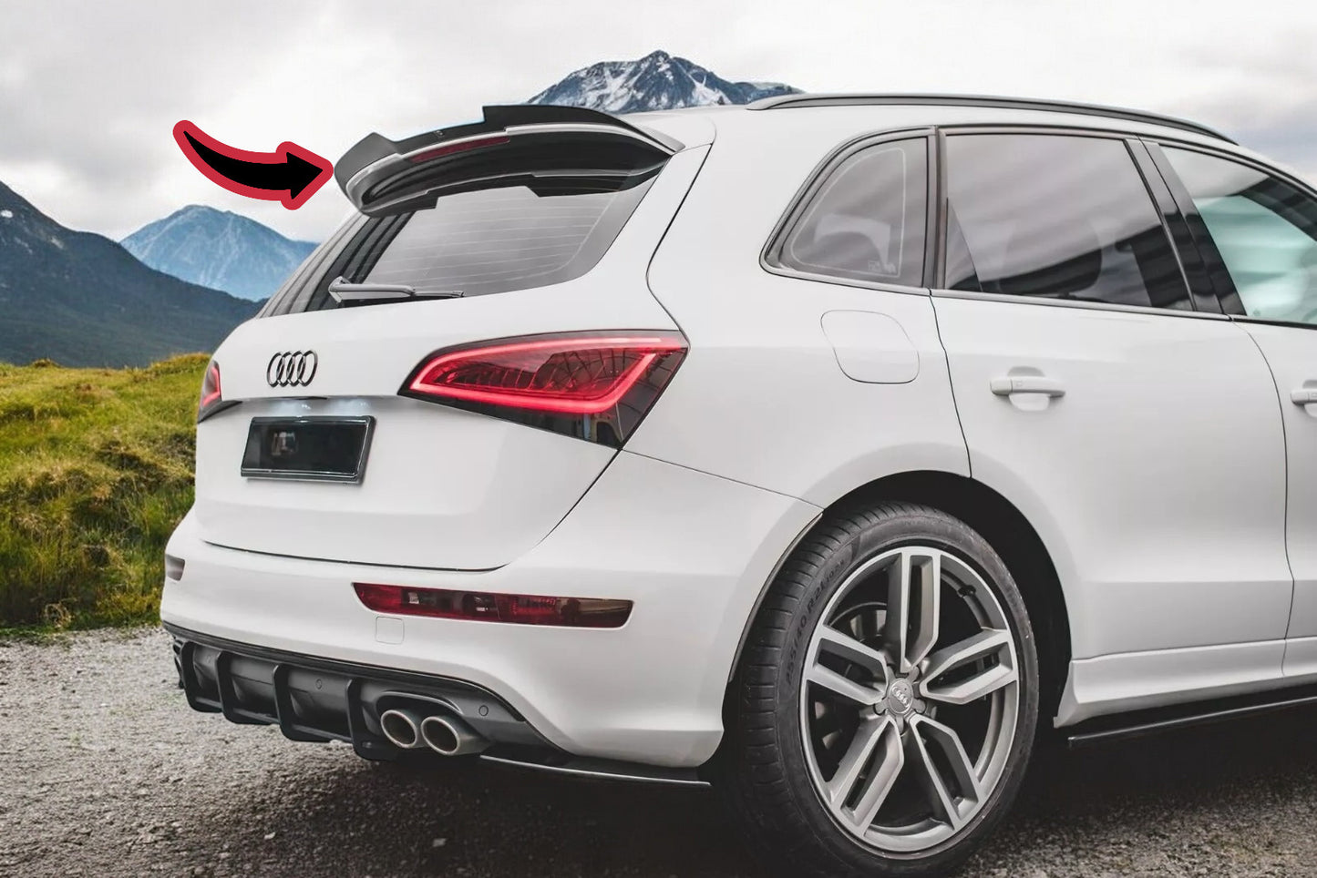 🔥Roof spoiler suitable for Audi SQ5 Mk1 (8R)🔥