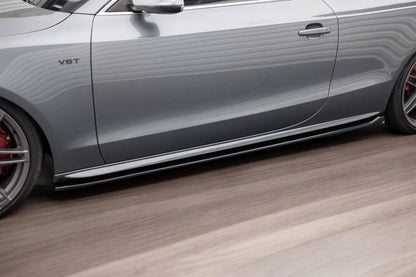 🔥Minigonne Laterali Diffusori V.2 adatto per Audi S5 / A5 S-Line Coupe 8T🔥