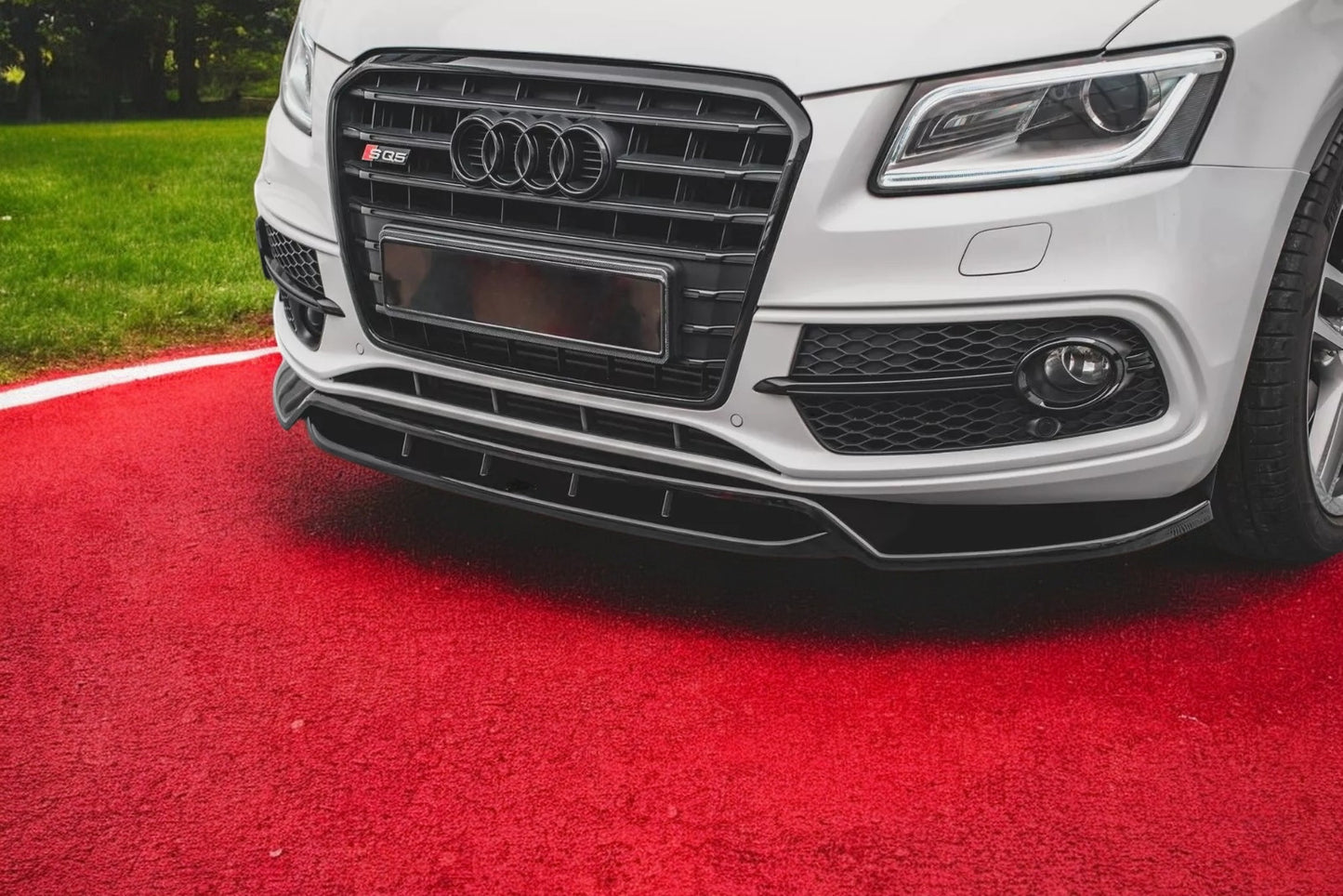 🔥Splitter anteriore adatto per Audi S Q5 Mk1 (8R)🔥