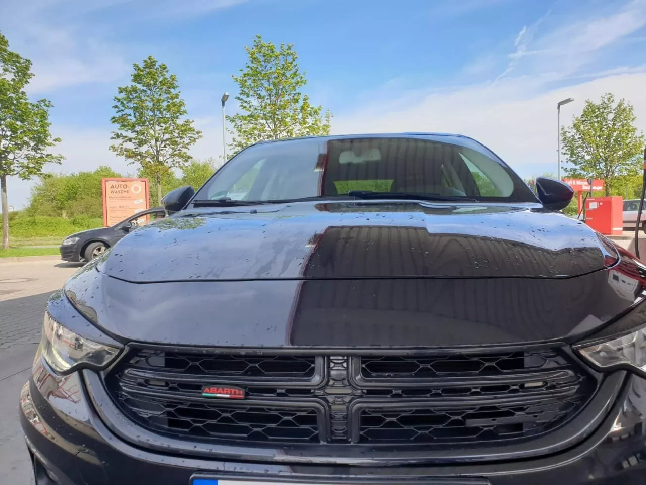 0664⭐FRONT GRILLE MASK SUITABLE FOR FIAT TIPO EDGEA LOOK DODG⭐ 