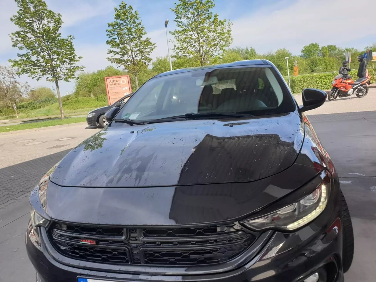 0664⭐FRONT GRILLE MASK SUITABLE FOR FIAT TIPO EDGEA LOOK DODG⭐ 