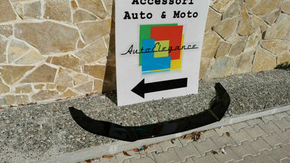 0160⭐LIP UNDER FRONT BUMPER VW GOLF 7 GTI 12-16 ABS GLOSSY BLACK SPLITTER⭐