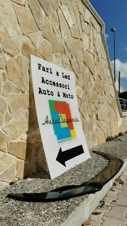 0160⭐LIP UNDER FRONT BUMPER VW GOLF 7 GTI 12-16 ABS GLOSSY BLACK SPLITTER⭐