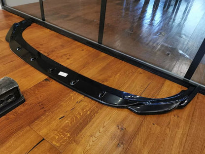 ⭐1626 Front spoiler for VW VOLKSWAGEN Golf MK 8 R 2020+ black⭐ 