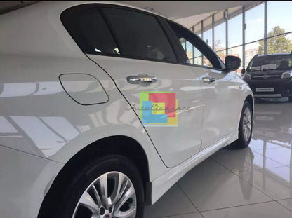 0074⭐MINIGONNE LATERALI PER FIAT TIPO BERLINA SOTTO PORTA SPORTIVE ABS/PLASTIC⭐