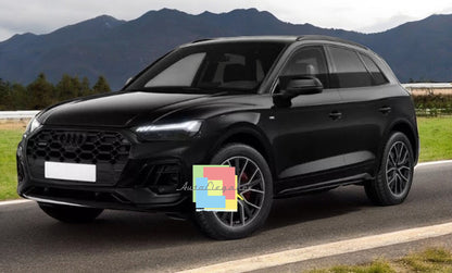 💥FRONT BUMPER SUITABLE FOR AUDI Q5 sporty black gloss plastic💥 