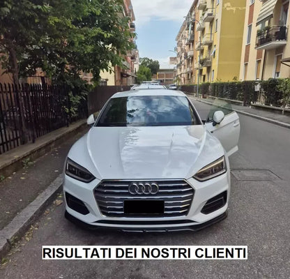 🔥0884 SPLITTER SUITABLE FOR AUDI A5 F5 2016-2019 SLINE S5 GLOSSY BLACK🔥