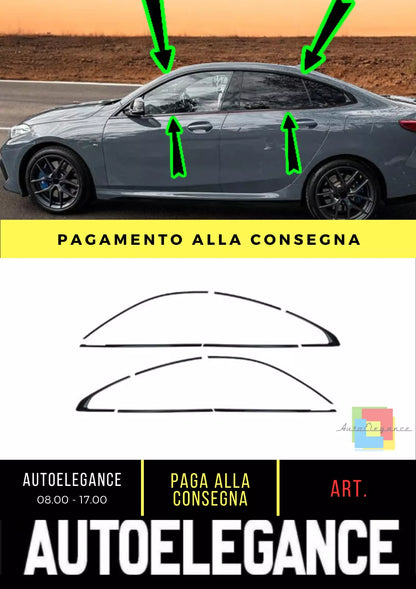 🔥Set di finiture Shadow Line Nero Lucido adatto per BMW Serie 2 F44 Gran Coup🔥