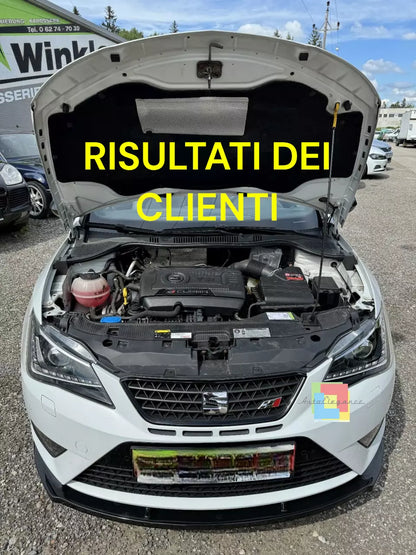 ⭐ 0506 SPLITTER SUITABLE FOR SEAT IBIZA 6J 2008-2017 GLOSSY BLACK⭐ 