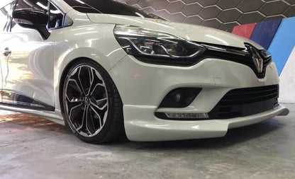 🔥0219 RENAULT CLIO 4 IV 2016-2019 UNDER FRONT BUMPER SPOILER LIP ABS🔥 