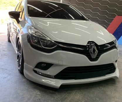 🔥0219 RENAULT CLIO 4 IV 2016-2019 UNDER FRONT BUMPER SPOILER LIP ABS🔥 