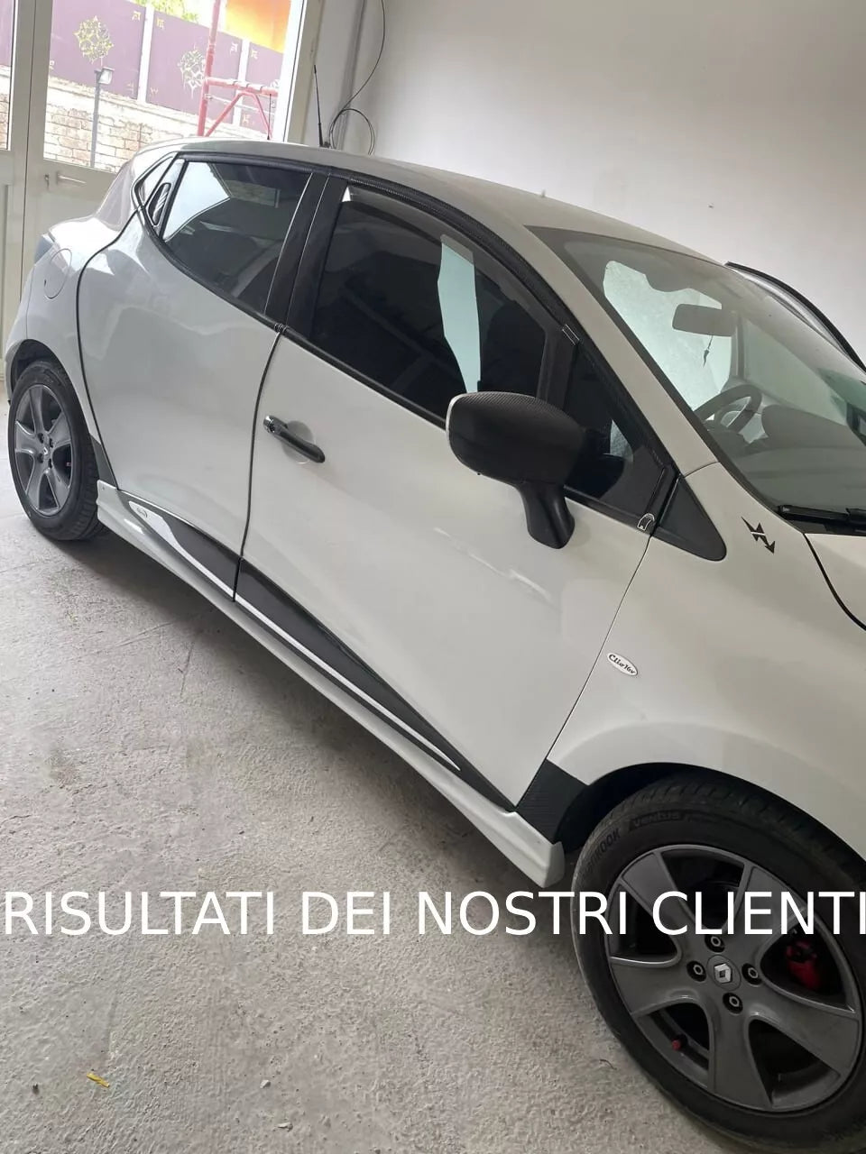 0641⭐RENAULT CLIO 5 V 2019+ SPOILER SIDE SKIRTS SPORTY LOOK RS⭐ 