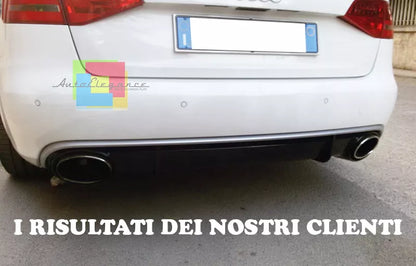 1263⭐ABS RS4 DIFFUSER UNDER BUMPER AUDI A4 B8 8K 2008-2012 AVANT SALOON⭐ 